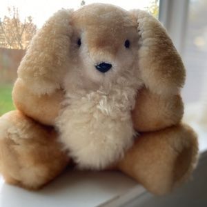 Wool Stuffed Bunny